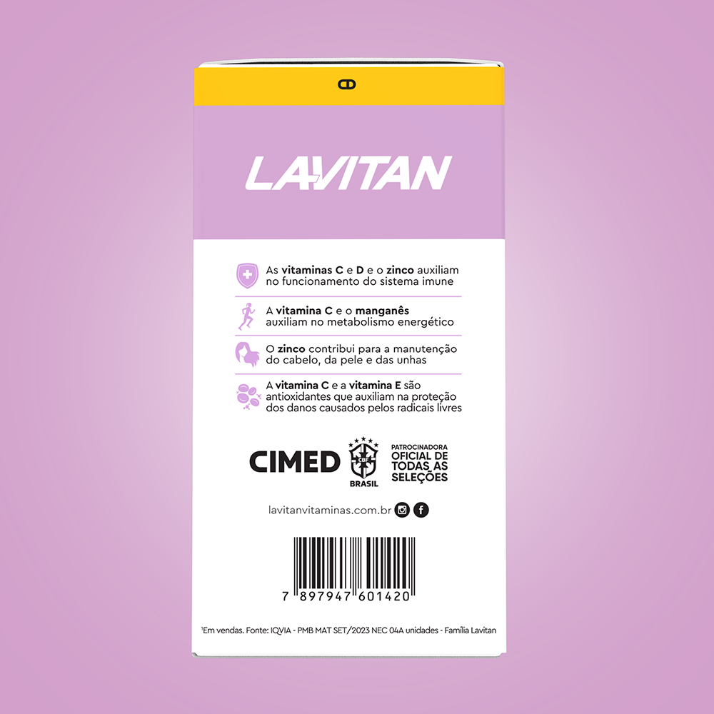 Lavitan 50+ Mulher com 60 Comprimidos Revestidos