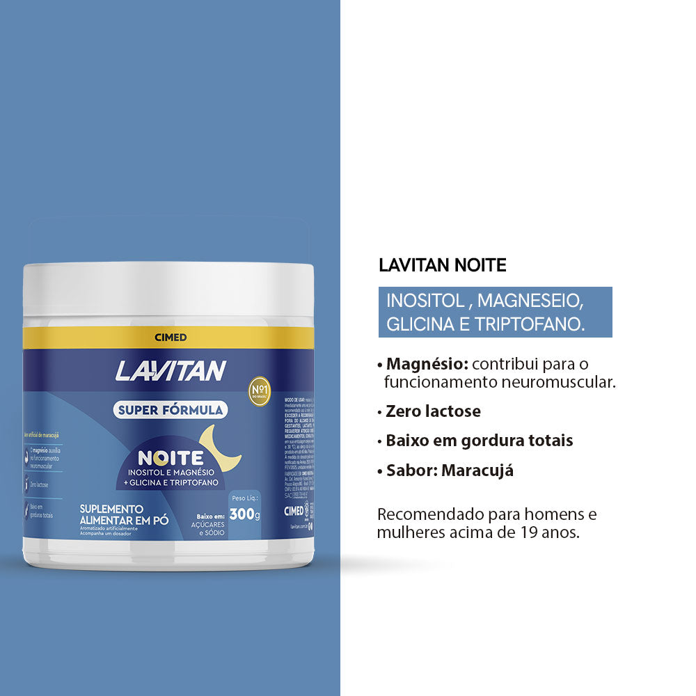 Lavitan Super Fórmula Noite 300g