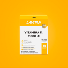 Lavitan Vitamina D 2.000 UI com 30 Comprimidos Revestidos