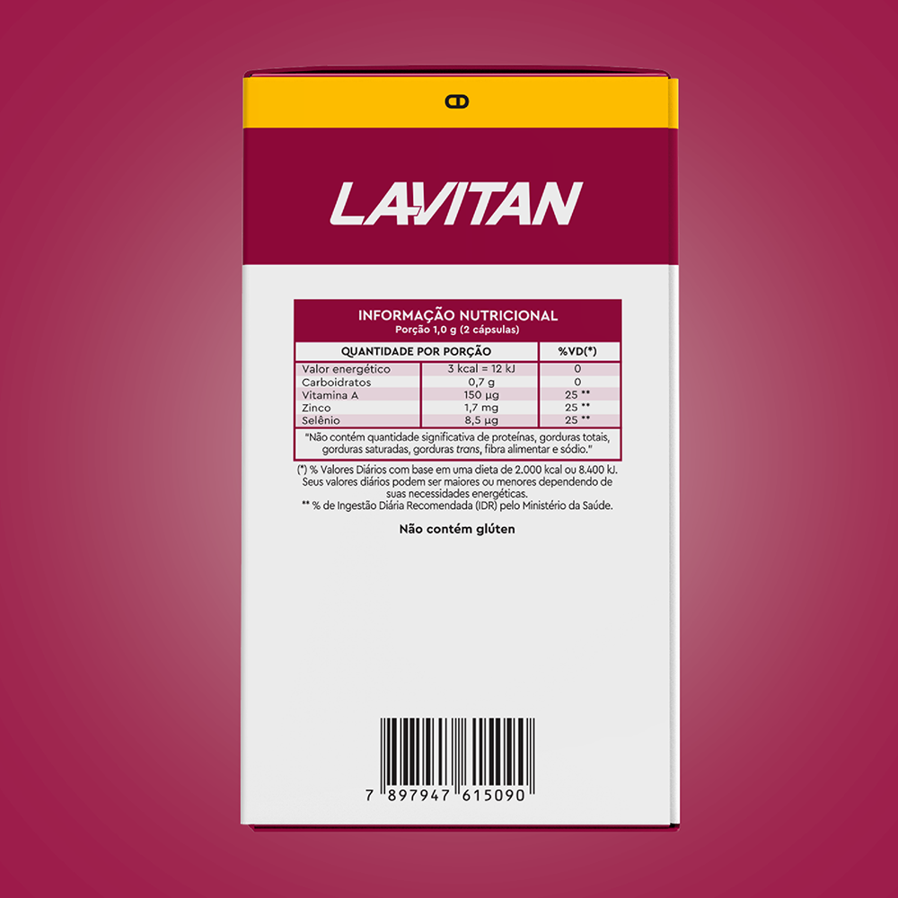 Lavitan Cranberry com 30 Comprimidos