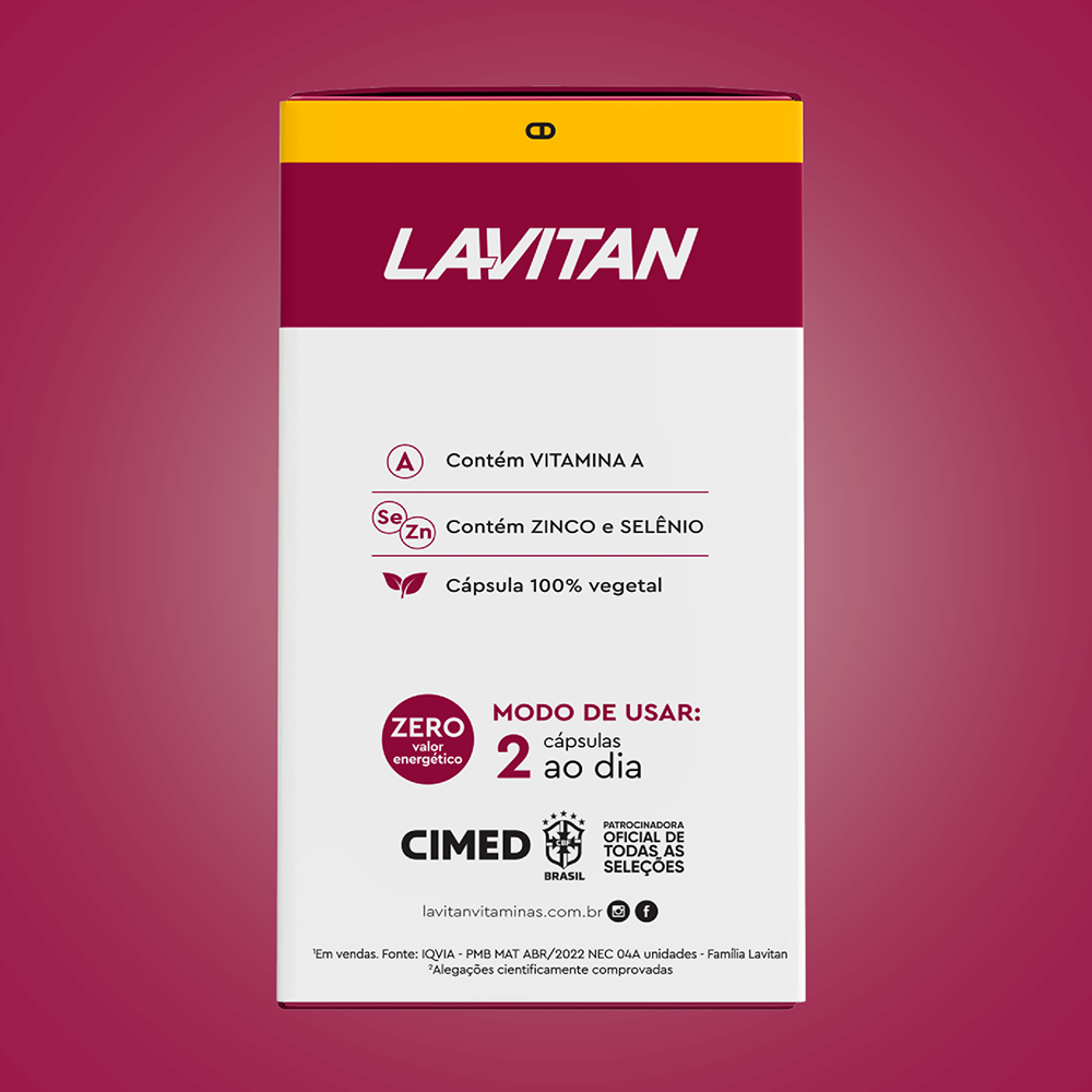 Lavitan Cranberry com 30 Comprimidos