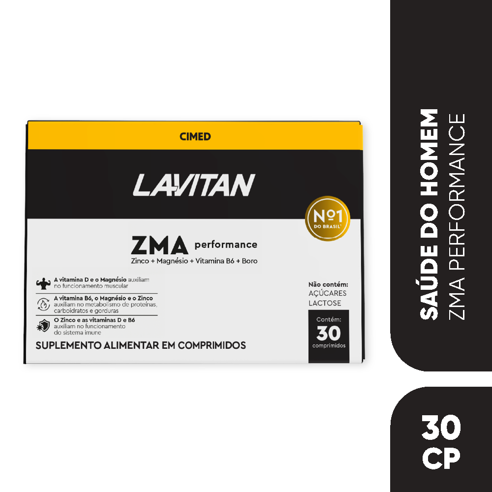 Lavitan ZMA Performance com 30 Comprimidos Revestidos