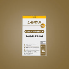 Lavitan Super Fórmula Cabelos e Unhas com 30 Cápsulas