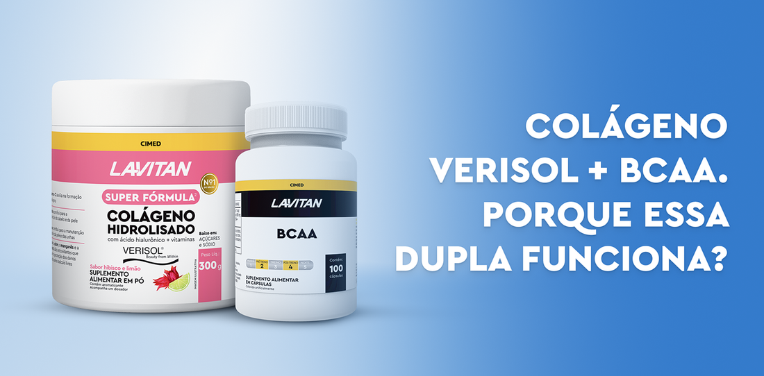 Colágeno verisol + BCAA. Por que essa dupla funciona?