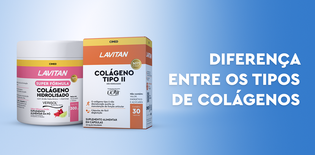 As diferenças entre os tipos de colágenos.