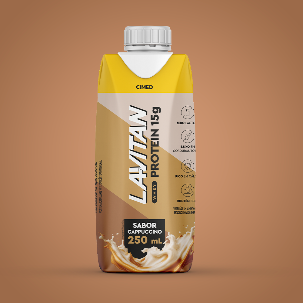 Lavitan Whey Protein Cappuccino - UHT 250ml