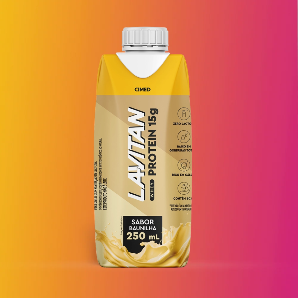 Lavitan Whey Protein Baunilha - UHT