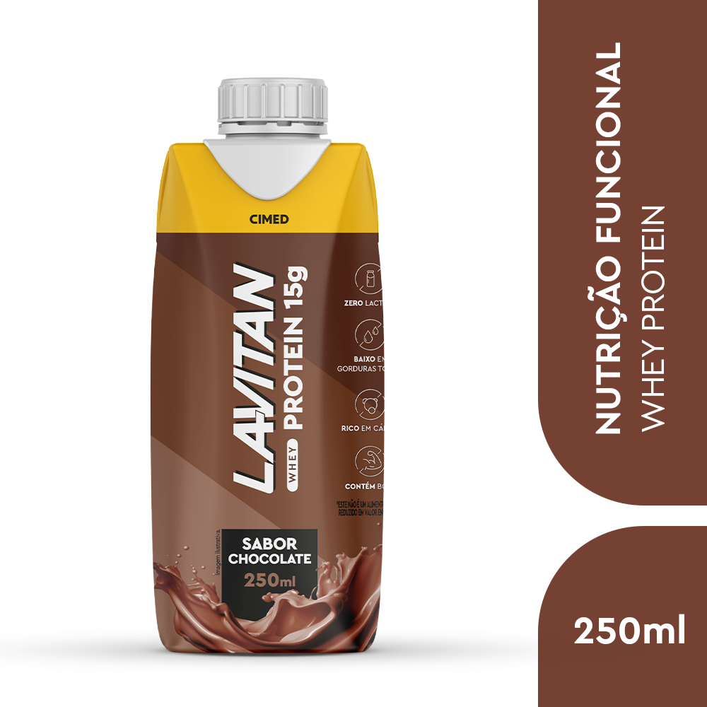 Lavitan Whey Protein Chocolate - UHT 250ml