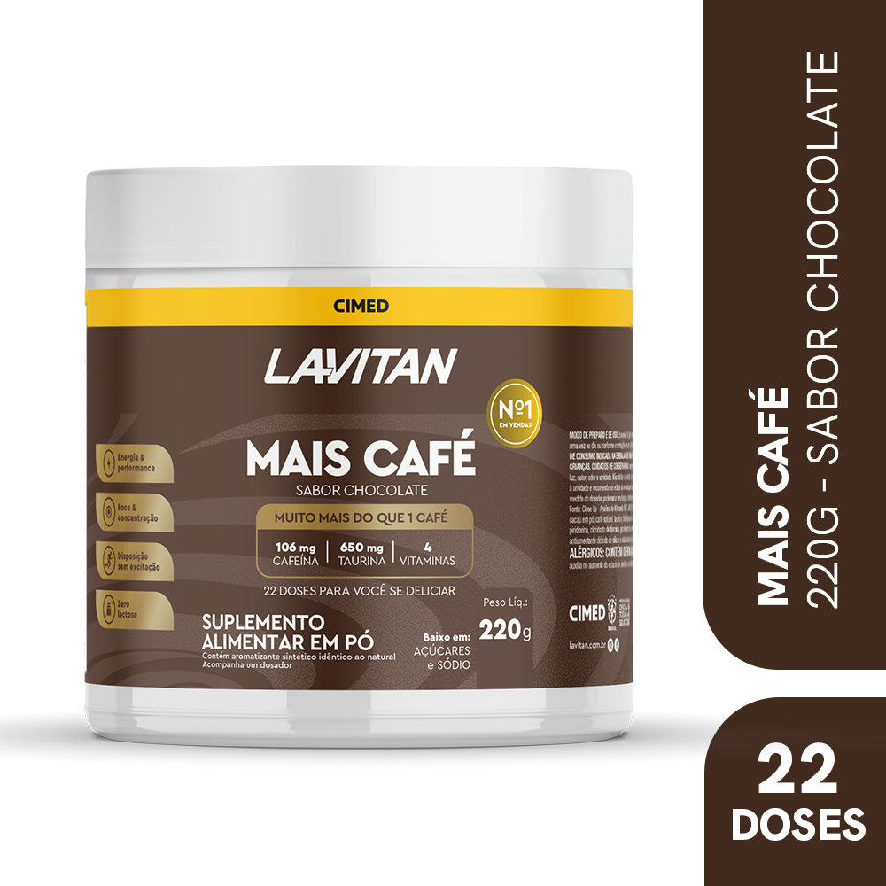 Lavitan Mais Café em Pó 220g