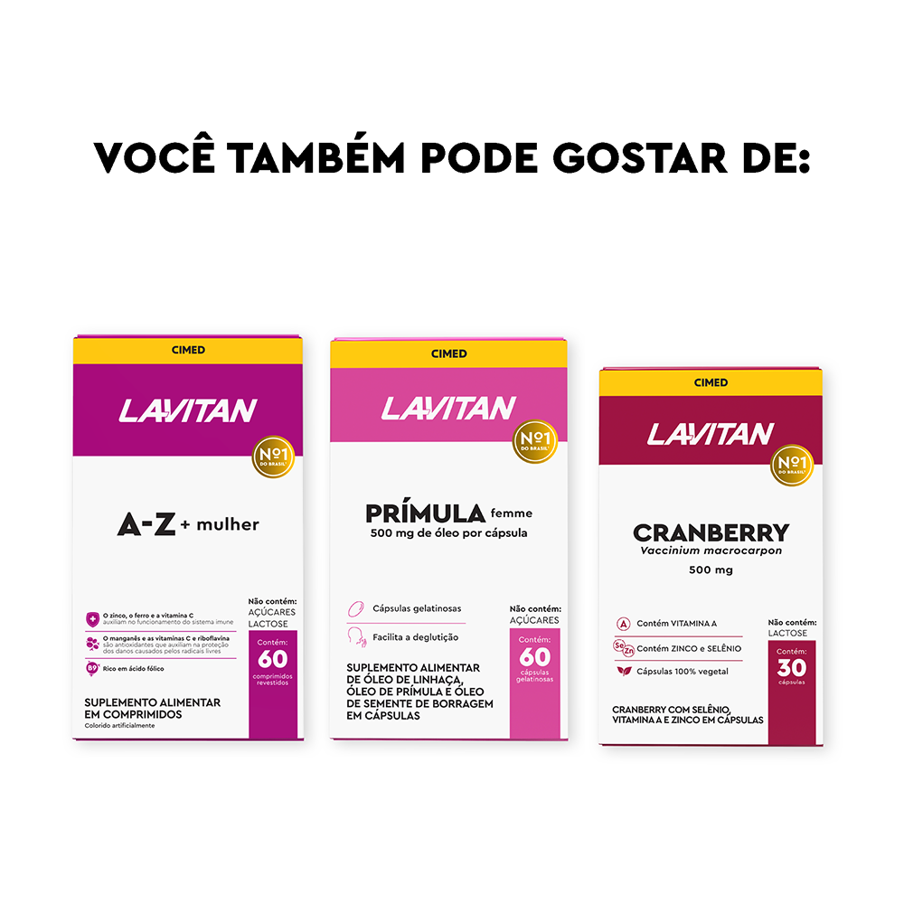 Lavitan Cuidados da Pele com 30 Cápsulas
