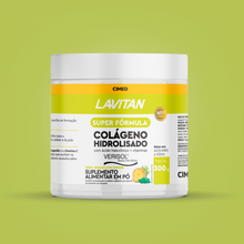 Lavitan Super Fórmula Colágeno Hidrolisado Verisol Abacaxi com Hortelã 300g