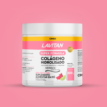 Lavitan Super Fórmula Colágeno Hidrolisado Verisol Hibisco e Limão 300g