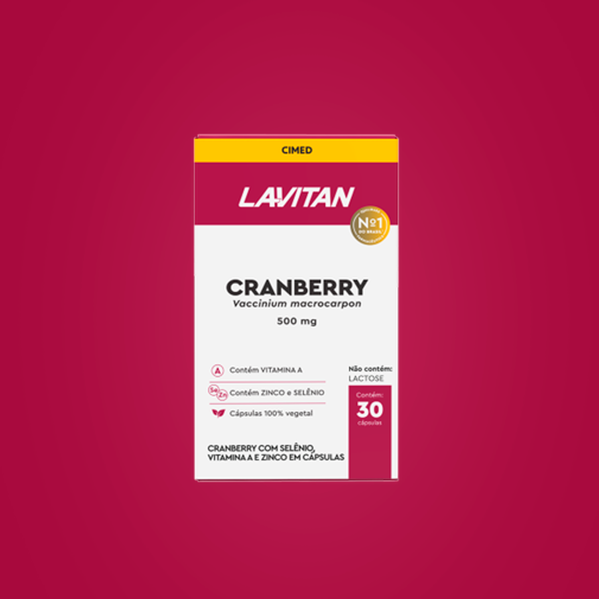 Lavitan Cranberry: Vitamina A E Minerais | Compre Cimed – Lavitan Vitaminas