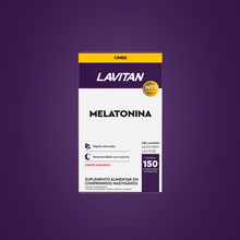 Lavitan Melatonina Morango com 150 Comprimidos