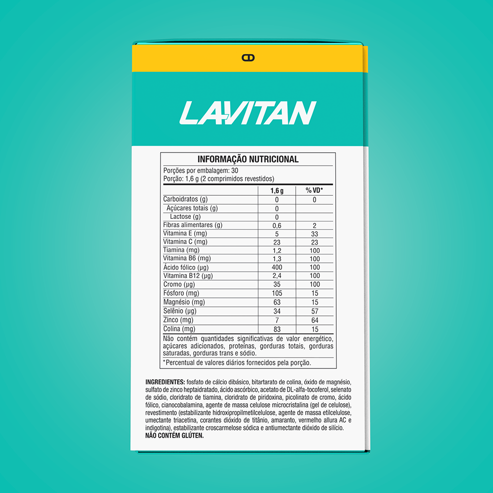 Lavitan Memo Neuro com 60 comprimidos revestidos